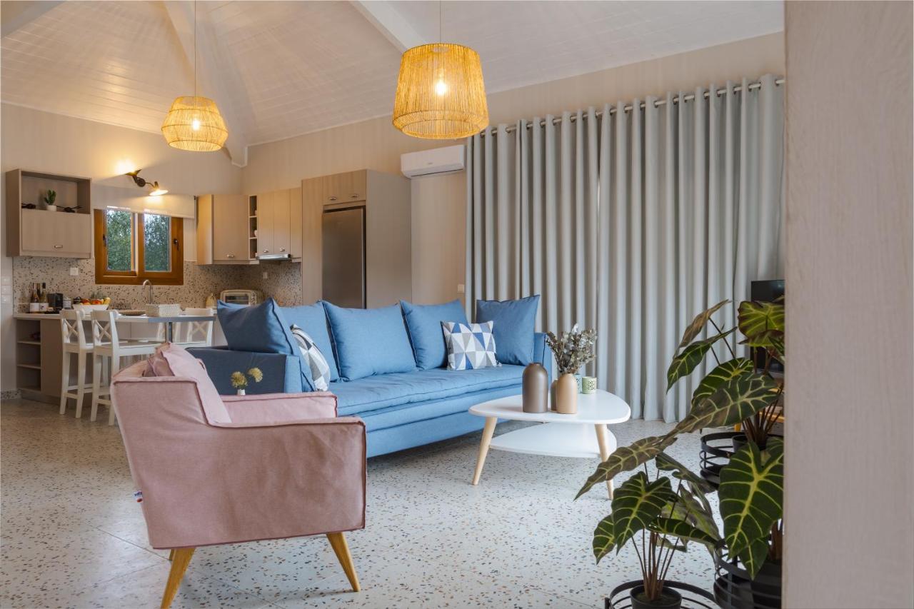 Villa Terra - Laganas Stone Villas エクステリア 写真