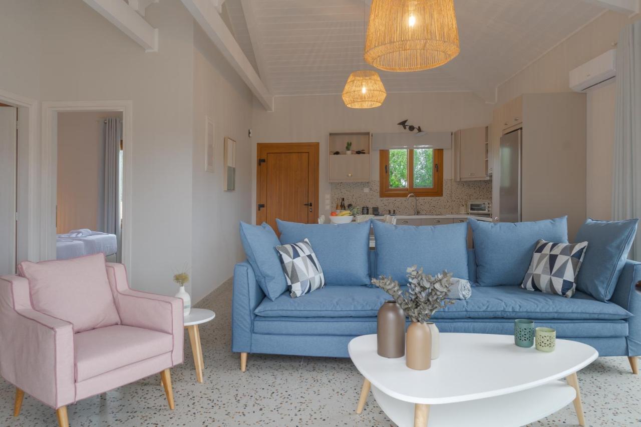 Villa Terra - Laganas Stone Villas エクステリア 写真