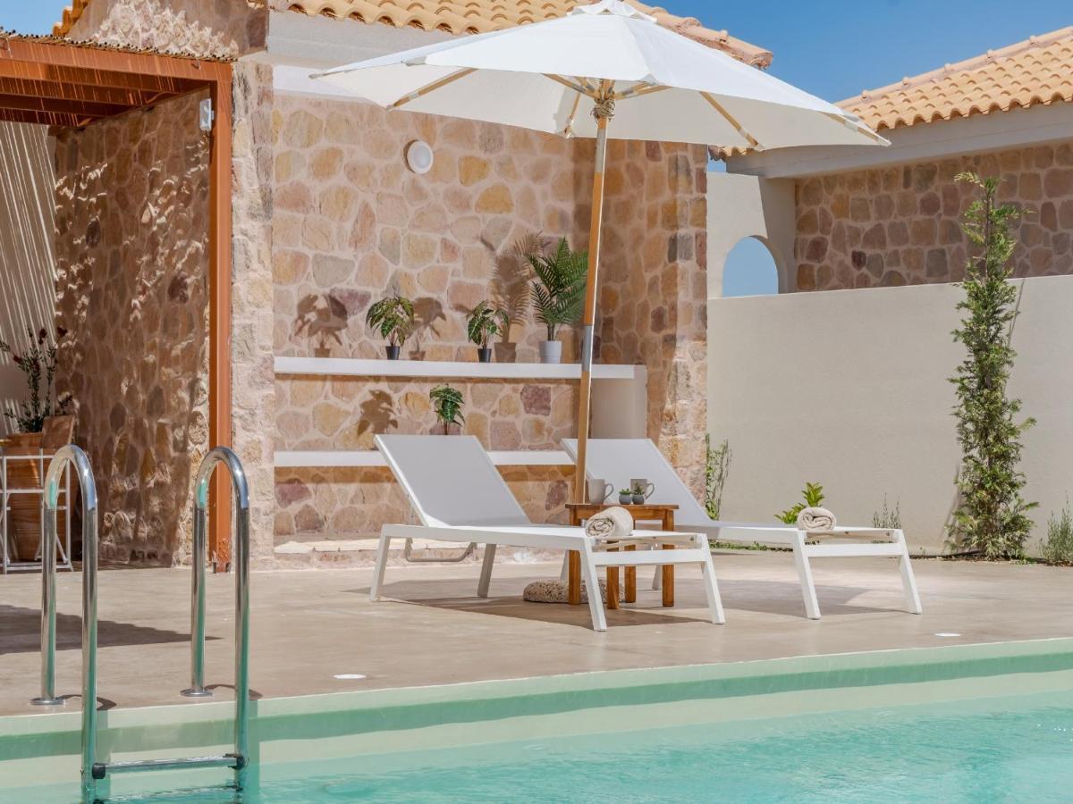 Villa Terra - Laganas Stone Villas エクステリア 写真
